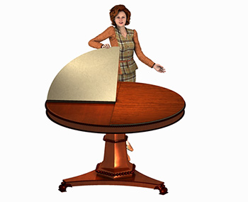 Round Table Pad